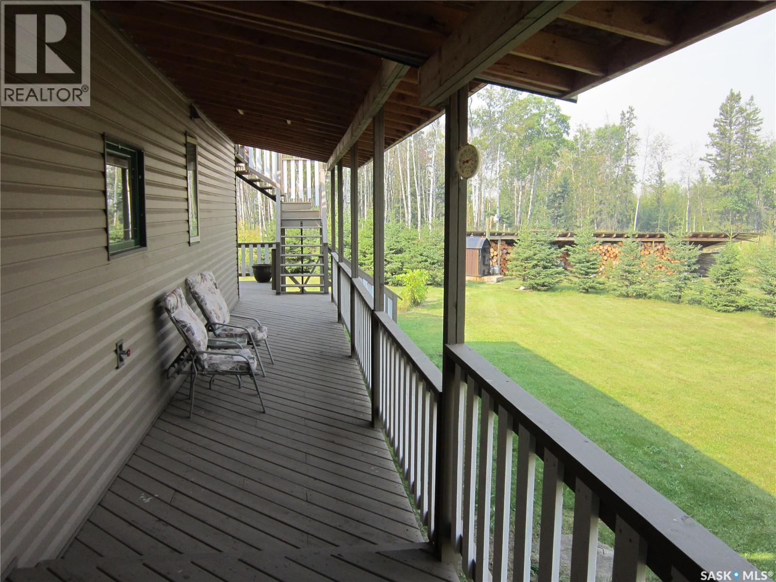 Kott Acreage, Choiceland, SK - Outdoor With Deck Patio Veranda With Exterior