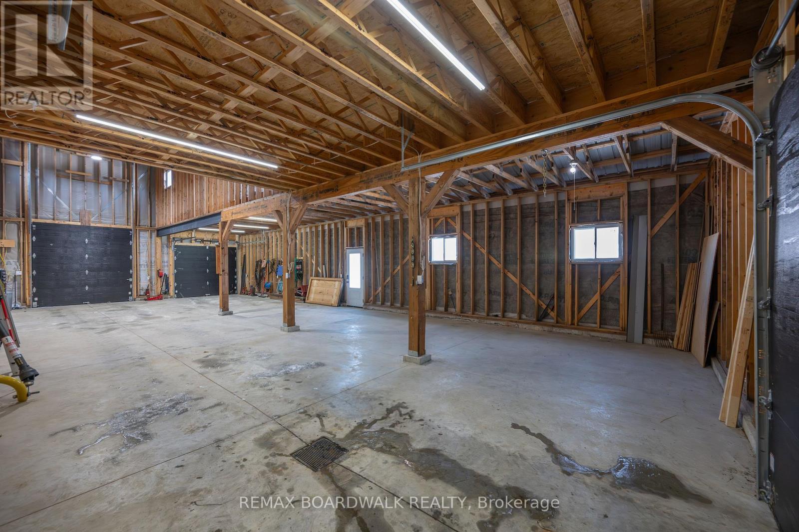 Inside Barn/Garage - 4701 4Th Concession Road, Augusta, ON - Indoor