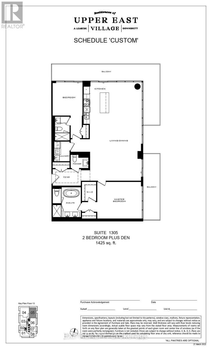 1305 - 33 Frederick Todd Way, Toronto, ON - Other