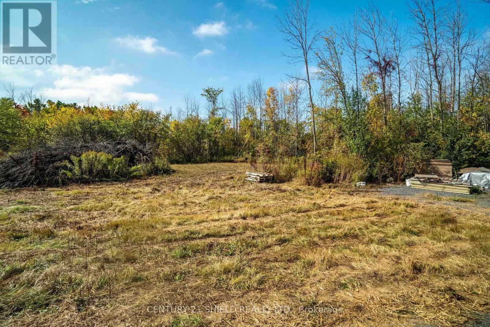 gravel laneway & mostly cleared lot - 15618 Dixon Road, South Stormont, ON