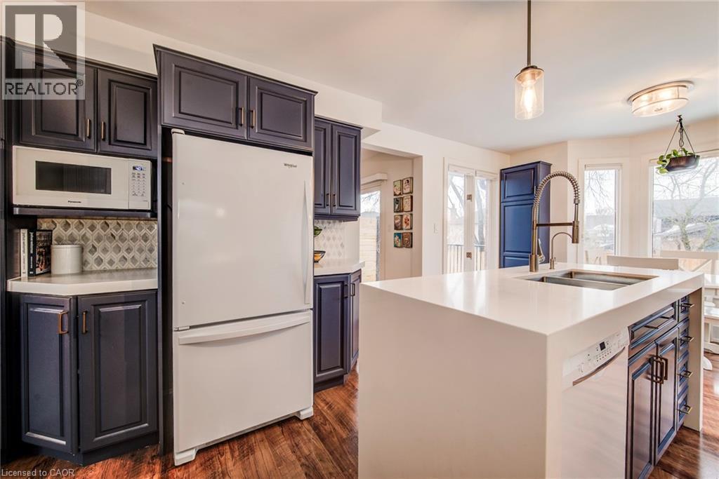 89 Biehn Drive, Kitchener, ON - Indoor Photo Showing Kitchen With Double Sink
