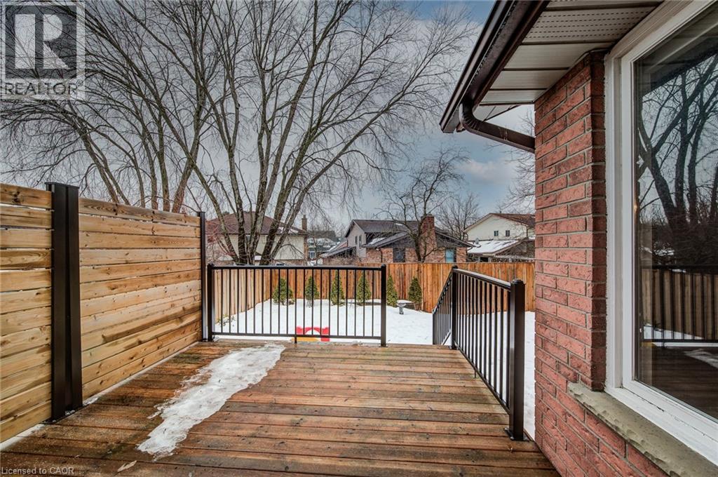89 Biehn Drive, Kitchener, ON - Outdoor With Deck Patio Veranda With Exterior