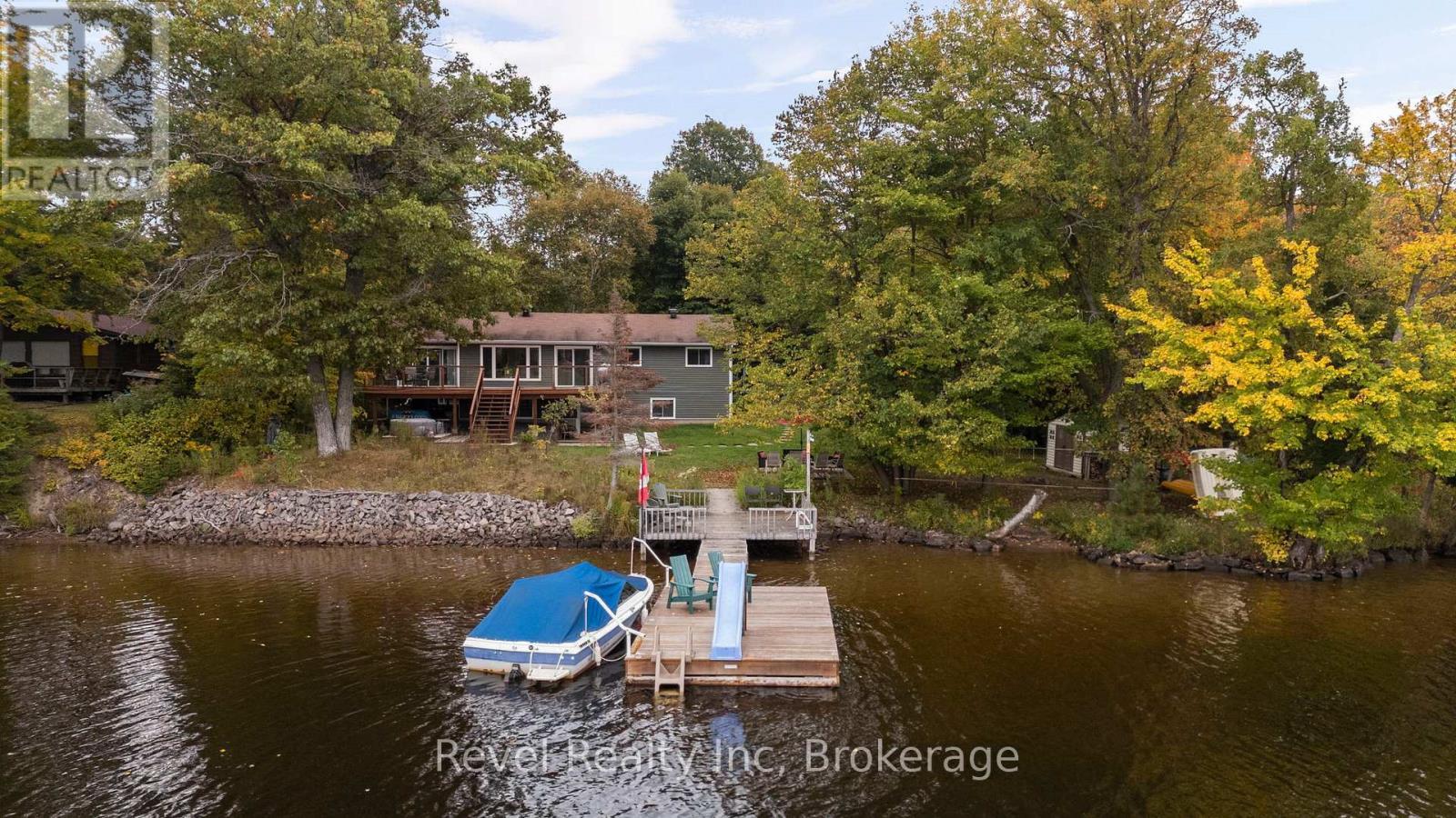 210 Burnett'S Road, Mckellar, ON - Outdoor With Body Of Water