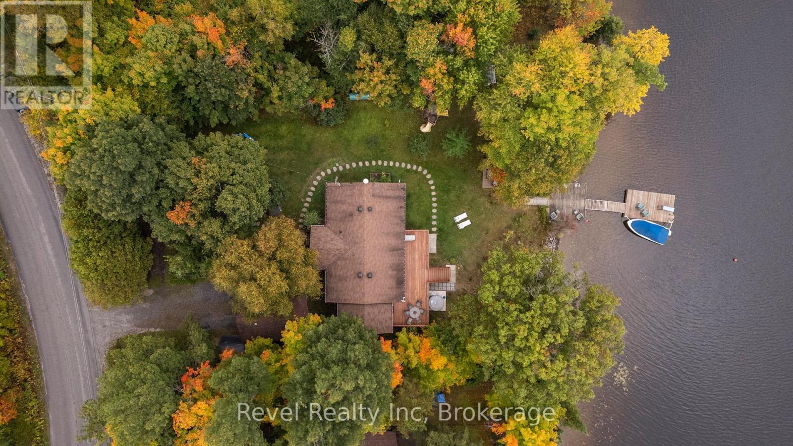 210 Burnett'S Road, Mckellar, ON - Outdoor With Body Of Water With View