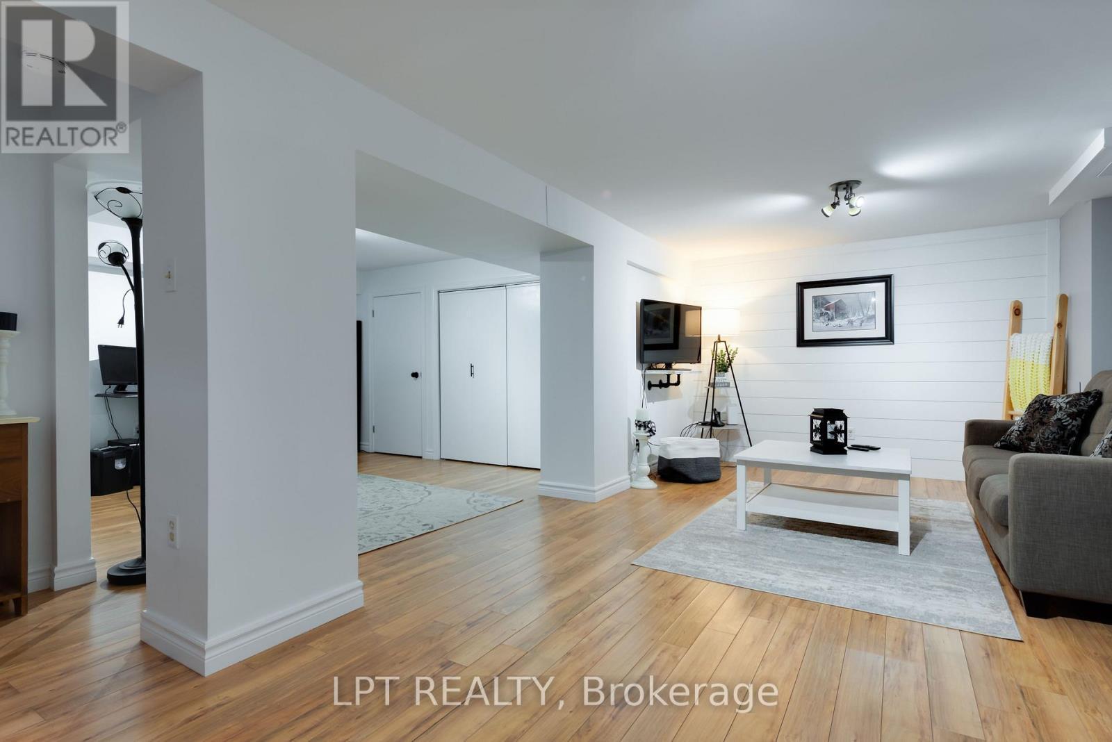 34 Cedar Creek Road, Springwater, ON - Indoor Photo Showing Living Room With Fireplace