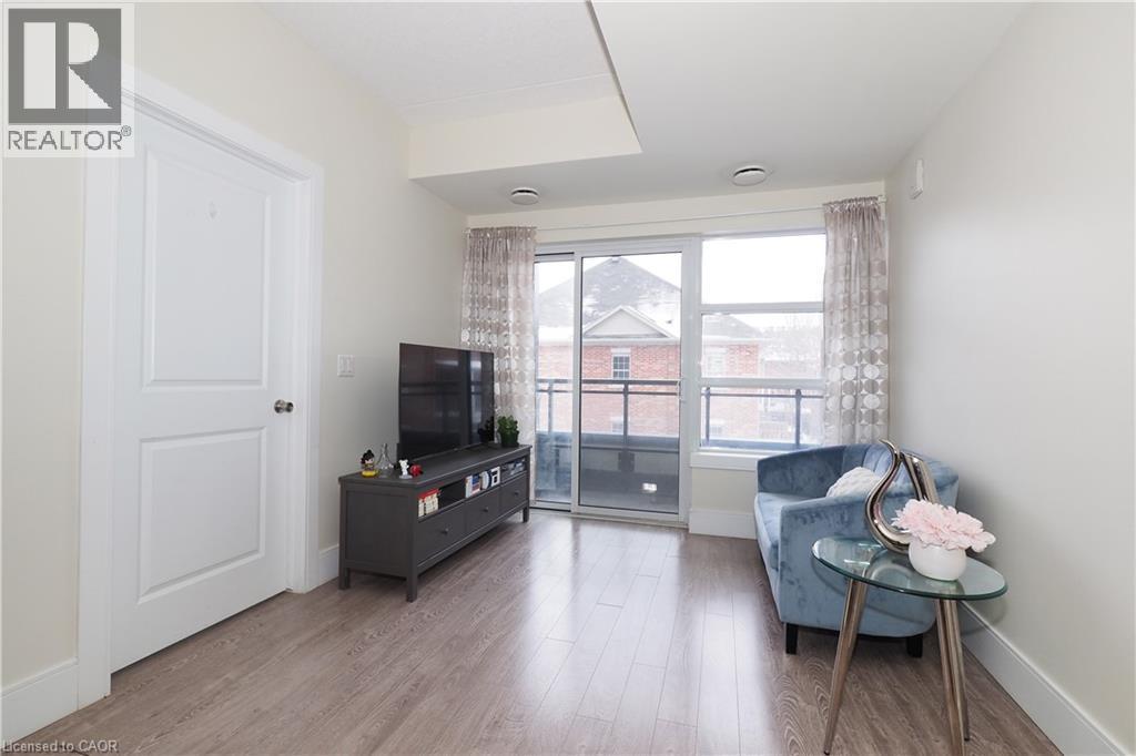 155 St Leger Street Unit# 206, Kitchener, ON - Indoor Photo Showing Living Room
