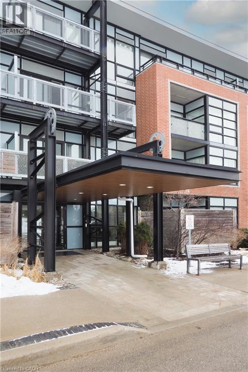 155 St. Leger Unit# 206, Kitchener, ON - Outdoor With Balcony