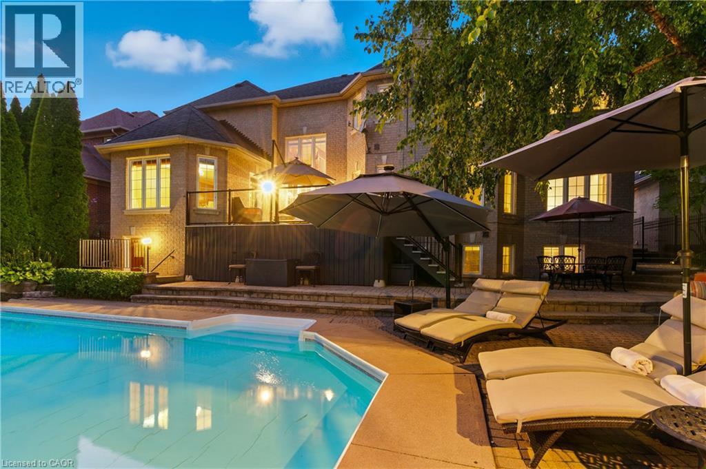 4184 Arbourfield Drive, Burlington, ON - Outdoor With In Ground Pool With Deck Patio Veranda