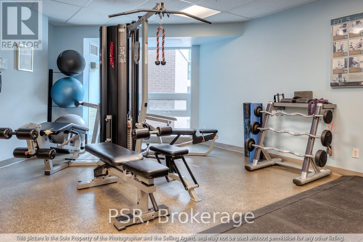 302N - 1169 Queen Street W, Toronto, ON - Indoor Photo Showing Gym Room