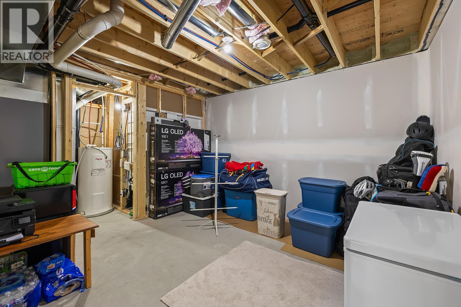 664 Muir Road, Kelowna, BC - Indoor Photo Showing Basement