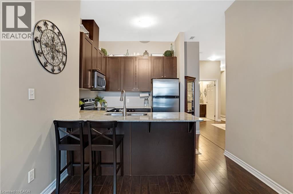 170 Water Street N Unit# 1206, Cambridge, ON - Indoor Photo Showing Kitchen