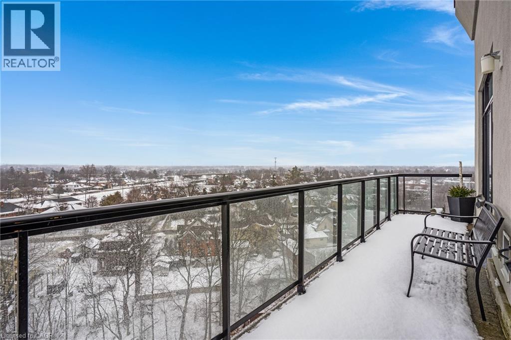 170 Water Street N Unit# 1206, Cambridge, ON - Outdoor With Balcony With View