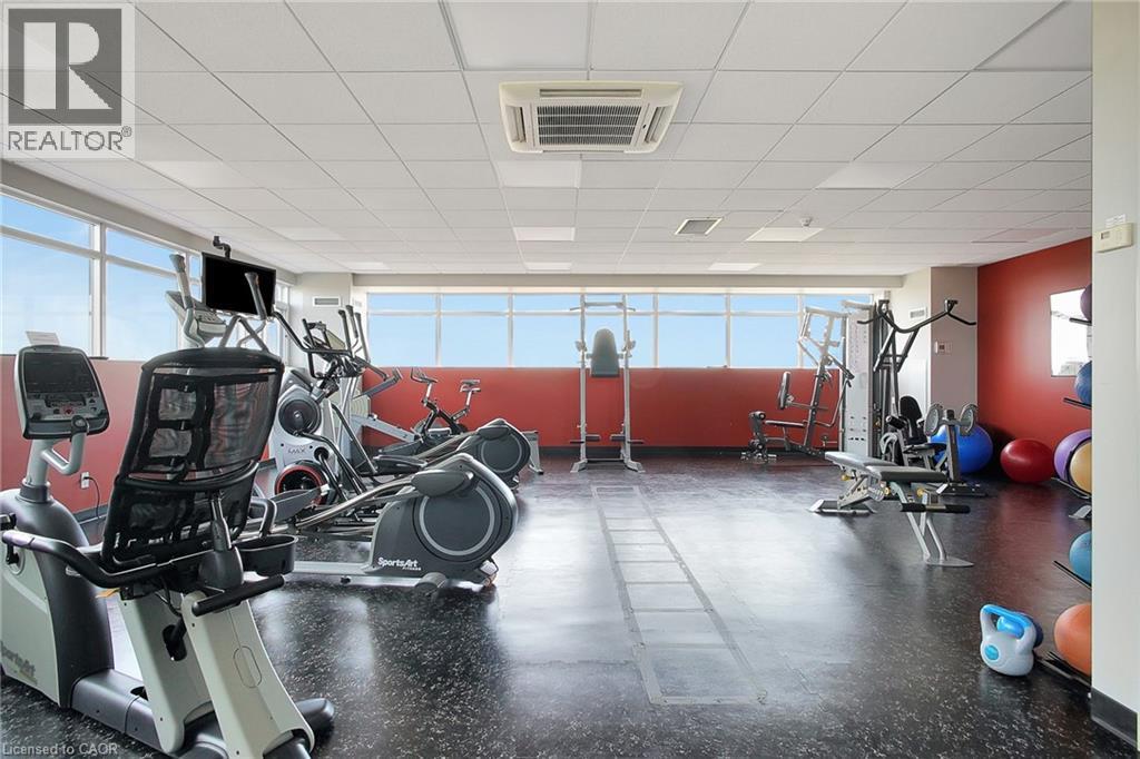 170 Water Street N Unit# 1206, Cambridge, ON - Indoor Photo Showing Gym Room