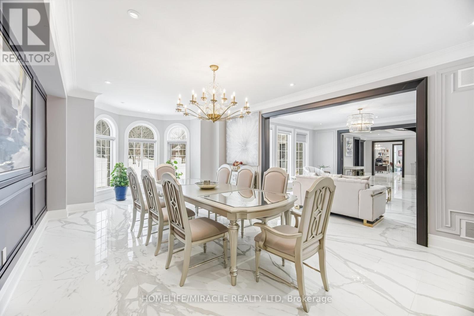 56 Orico Court, Vaughan, ON - Indoor Photo Showing Dining Room