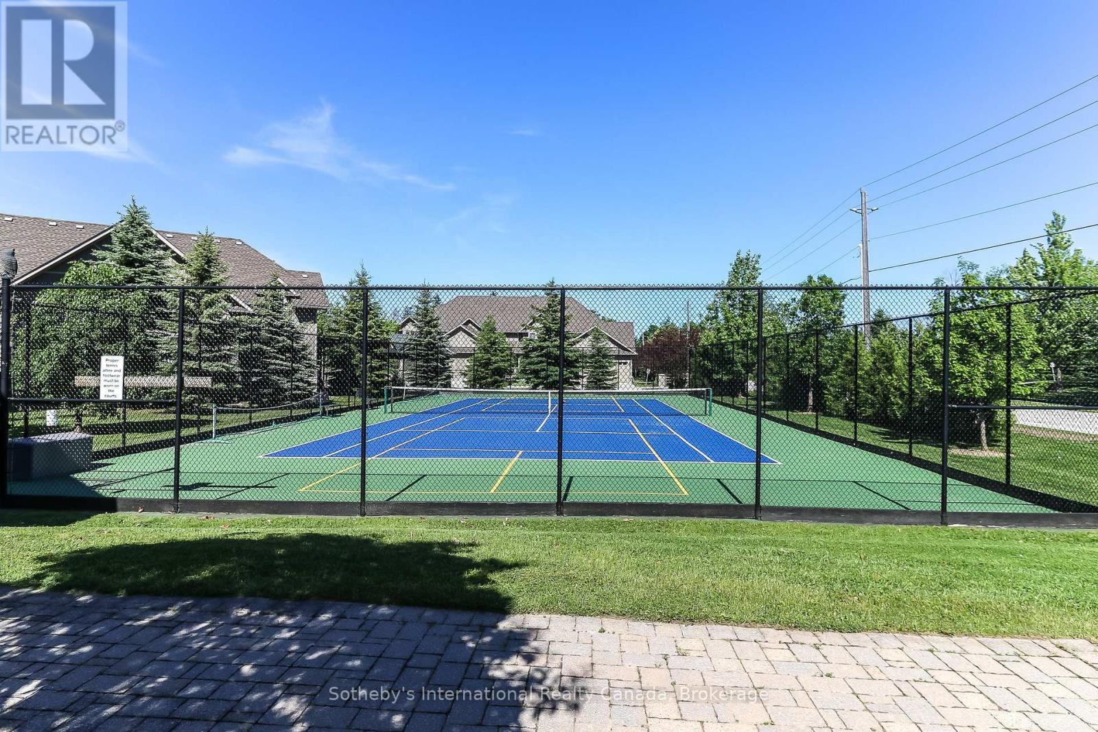 Community Tennis/Pickleball - 308 - 25 Beaver Street S, Blue Mountains, ON - Outdoor