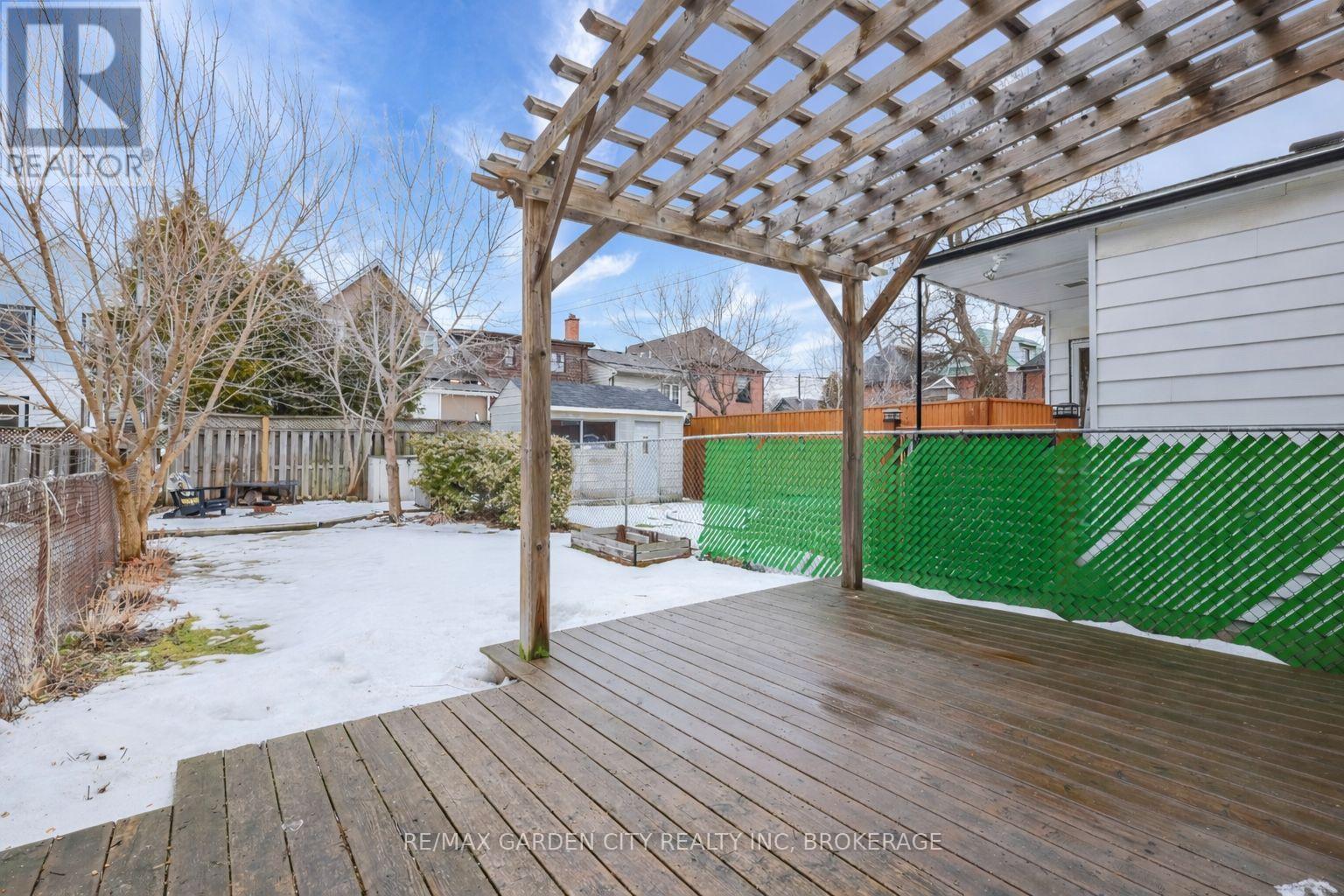 254 St Clair Boulevard, Hamilton (St. Clair), ON - Outdoor With Deck Patio Veranda