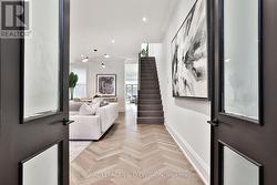 Classic entry to luxurious living space -