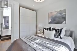 Integrated modern double closet -