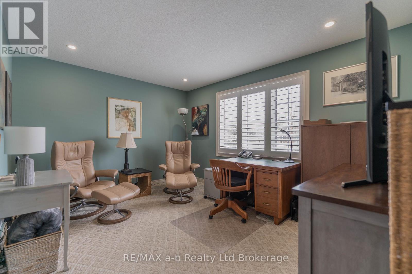 Front Den - 11 Hollier Drive, Tillsonburg, ON - Indoor Photo Showing Office