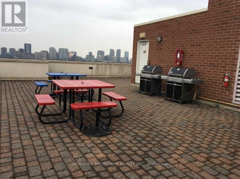Rooftop BBQ - 315 - 2 Clairtrell Road, Toronto, ON - Outdoor With Deck Patio Veranda With Exterior