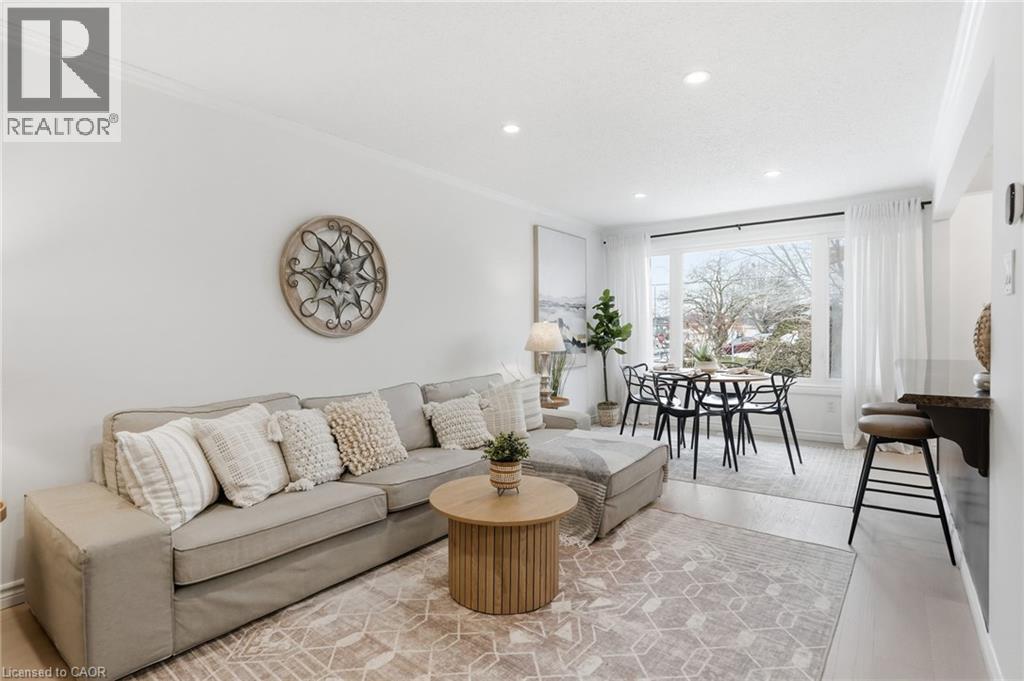 8 Elmore Drive, Hamilton, ON - Indoor Photo Showing Living Room
