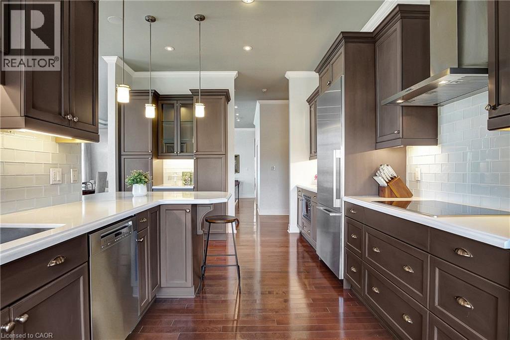 170 Water Street N Unit# Uph4, Cambridge, ON - Indoor Photo Showing Kitchen With Upgraded Kitchen