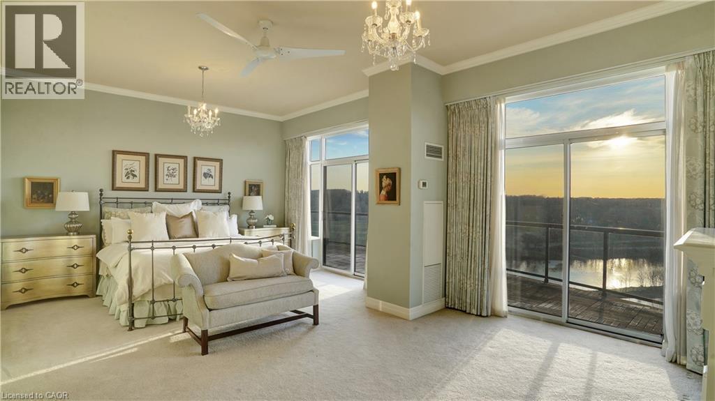 170 Water Street N Unit# Uph4, Cambridge, ON - Indoor Photo Showing Bedroom