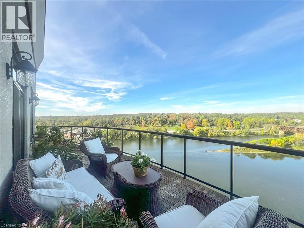 170 Water Street N Unit# Uph4, Cambridge, ON - Outdoor With Body Of Water With View