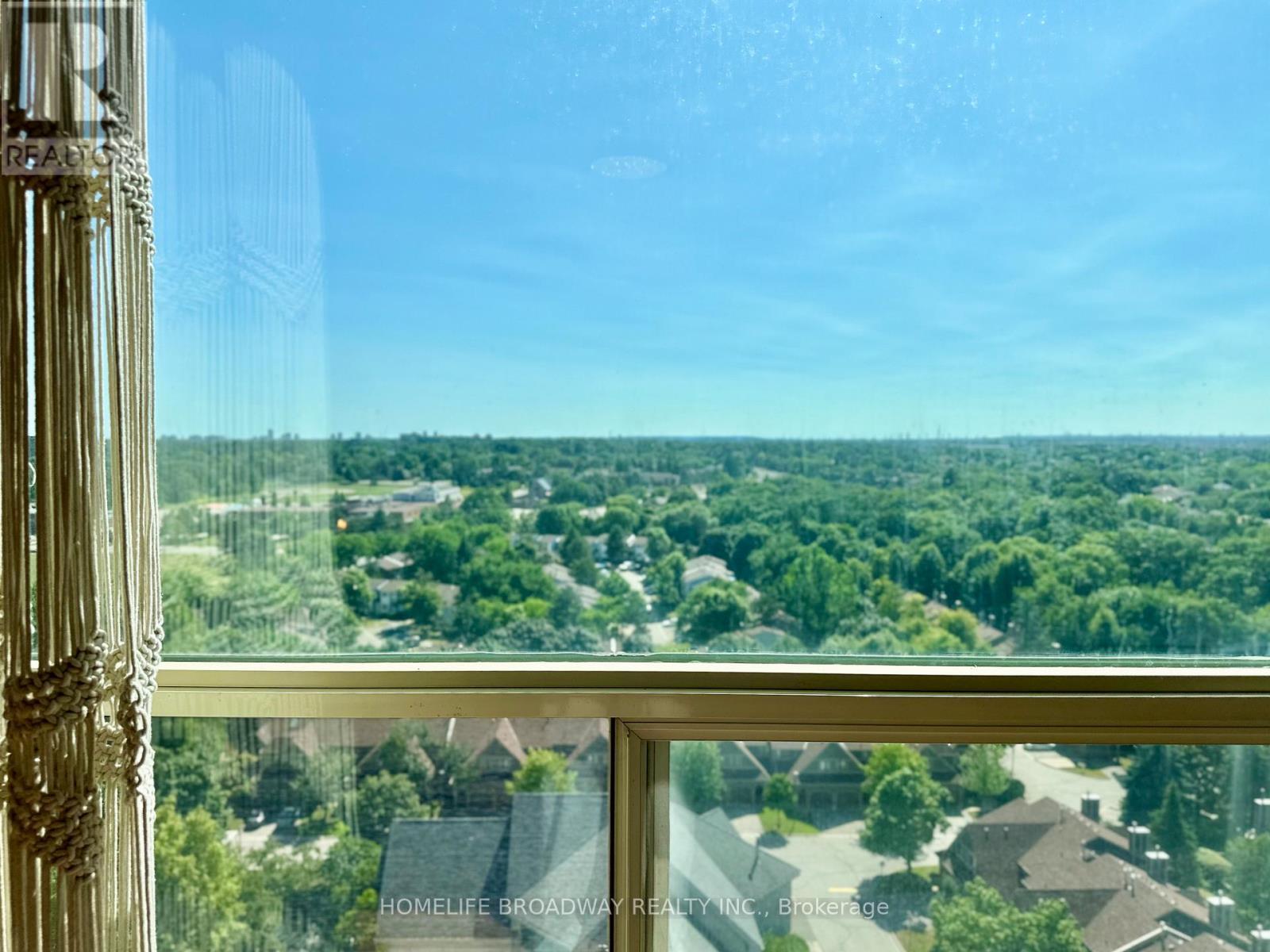 Beautiful Panoramic Clear View! - 1709 - 2155 Burnhamthorpe Road W, Mississauga, ON - With View