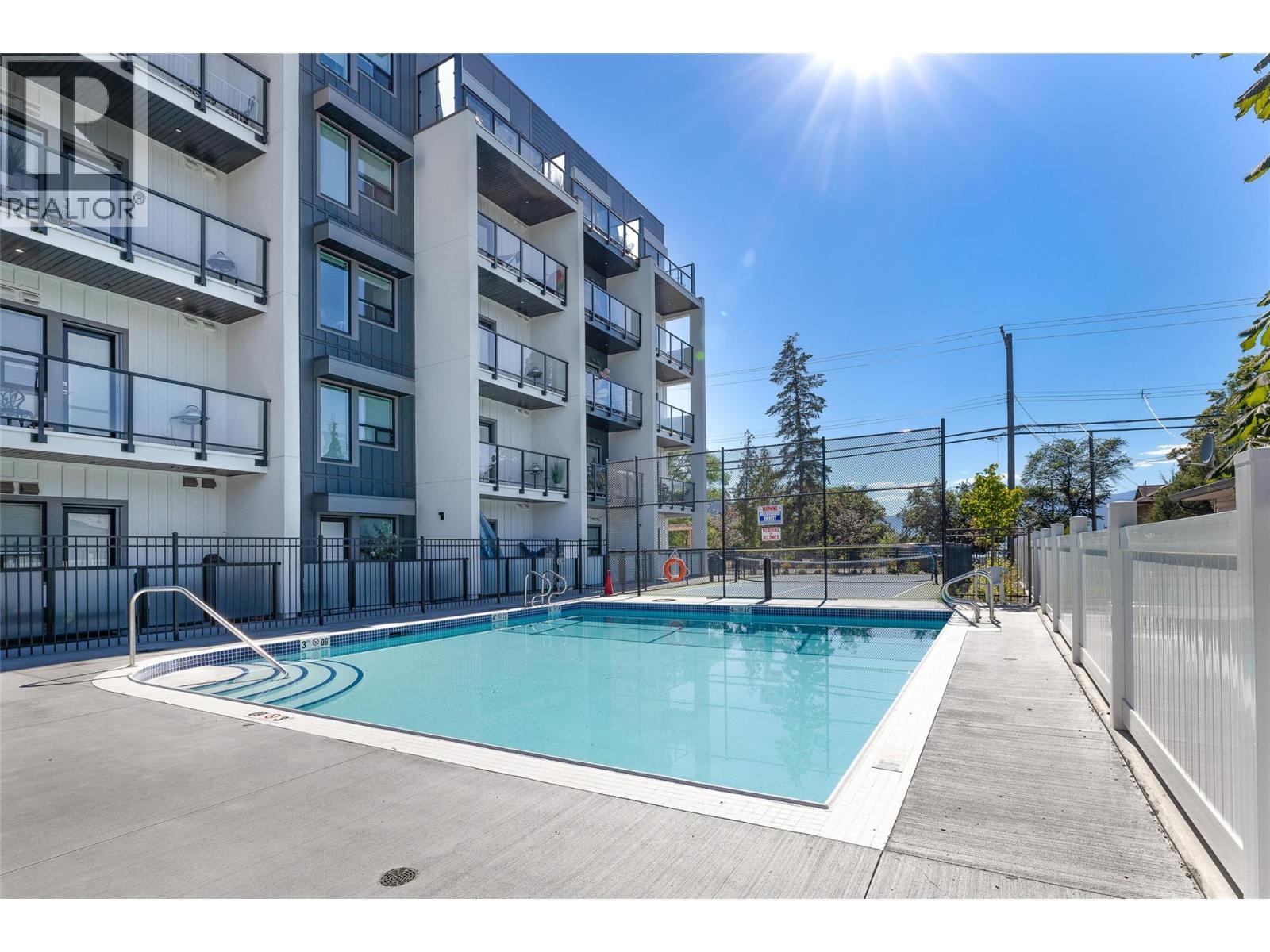 2555 Lakeshore Road Unit# 211, Vernon, BC - Outdoor With In Ground Pool