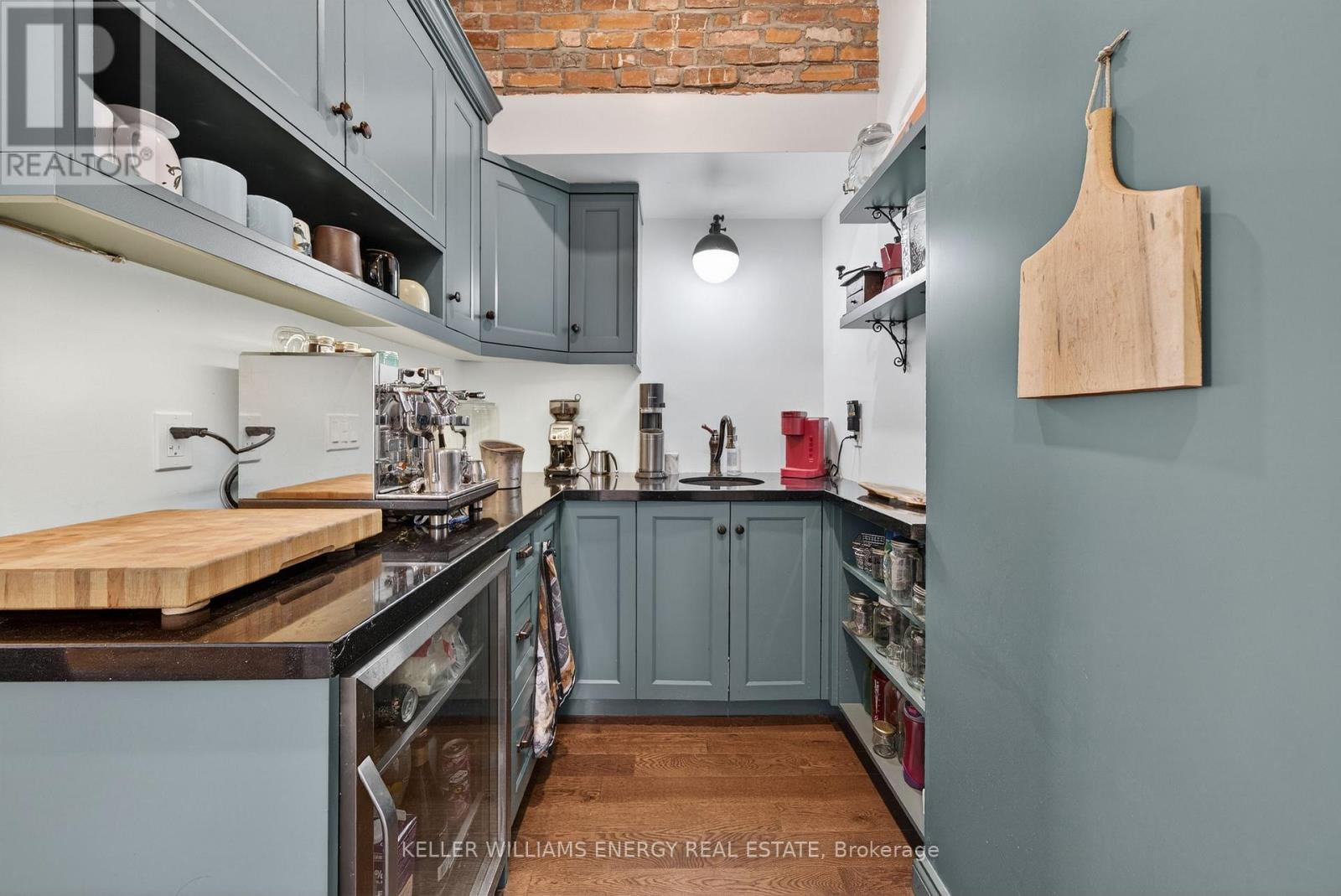 Butlers pantry with plumbing and MORE storage - 339 Elmbrook Road, Prince Edward County (Sophiasburg Ward), ON - Indoor Photo Showing Kitchen