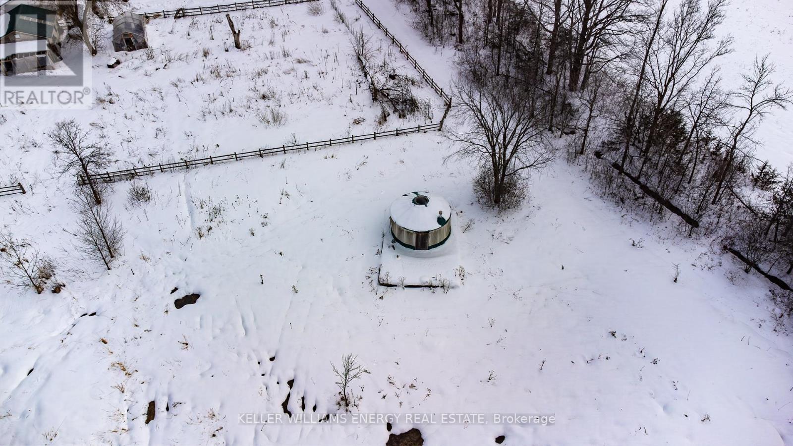 Yurt with cozy fireplace - 339 Elmbrook Road, Prince Edward County (Sophiasburg Ward), ON - Outdoor With View