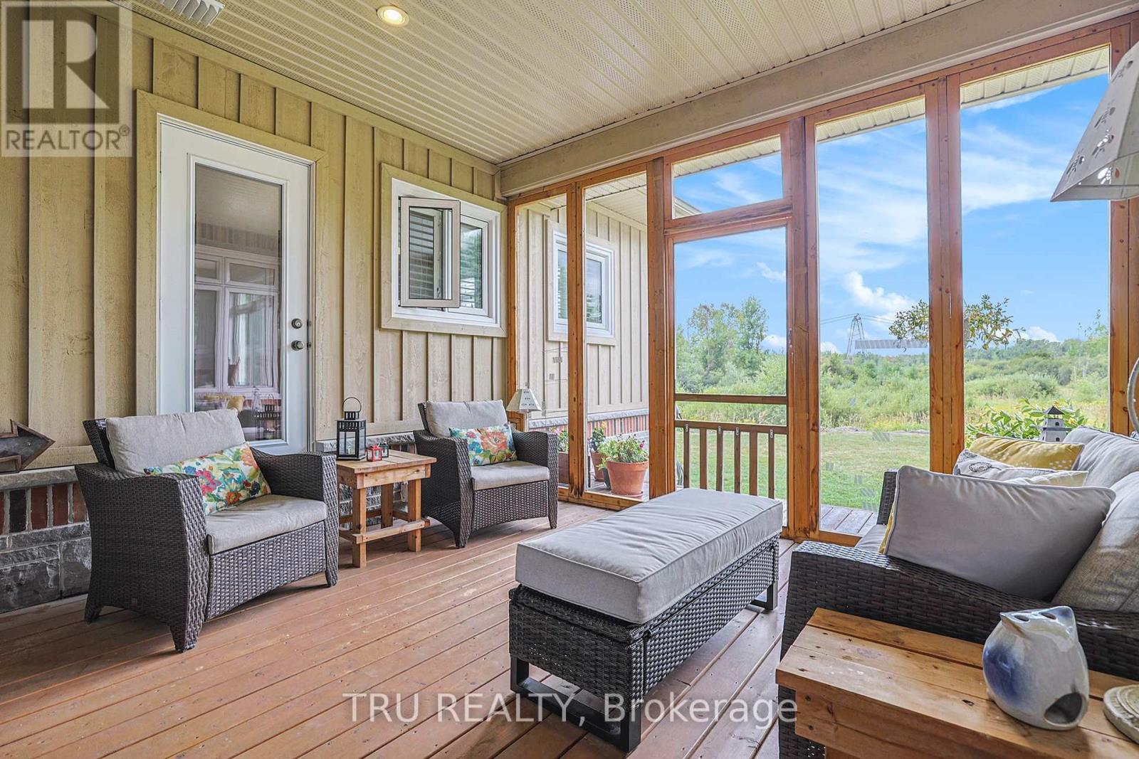 Enclosed Porch #2 - Back - 2465 Marchurst Road, Ottawa, ON - Outdoor With Deck Patio Veranda With Exterior