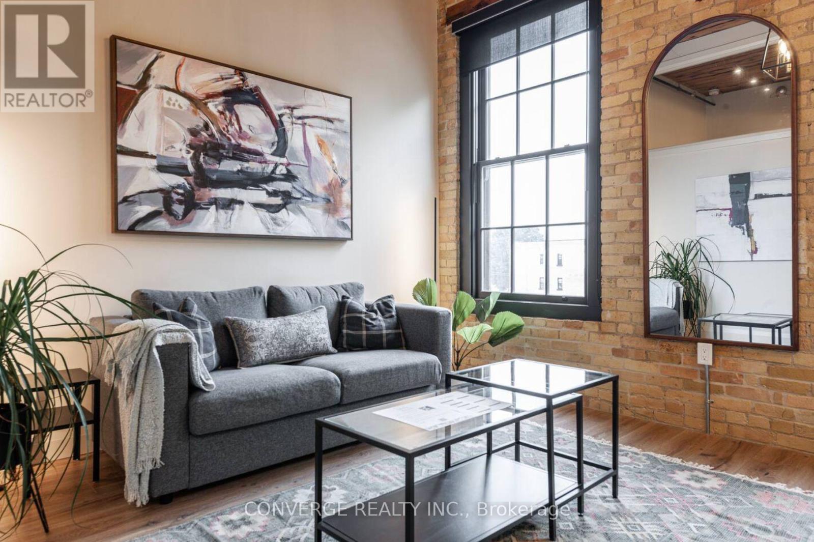 206 - 245 Downie Street, Stratford, ON - Indoor Photo Showing Living Room
