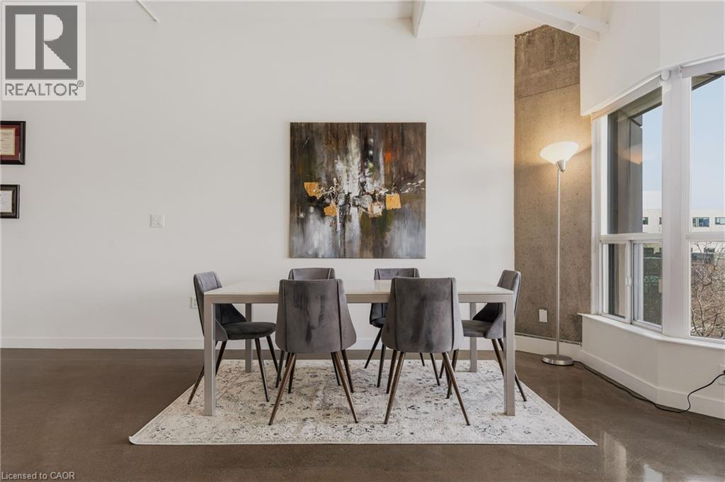 66 Bay Street S Unit# 504, Hamilton, ON - Indoor Photo Showing Dining Room