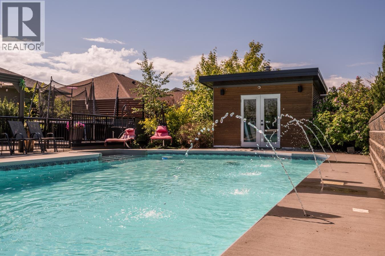 7603 Grayshell Road, Prince George, BC - Outdoor With In Ground Pool