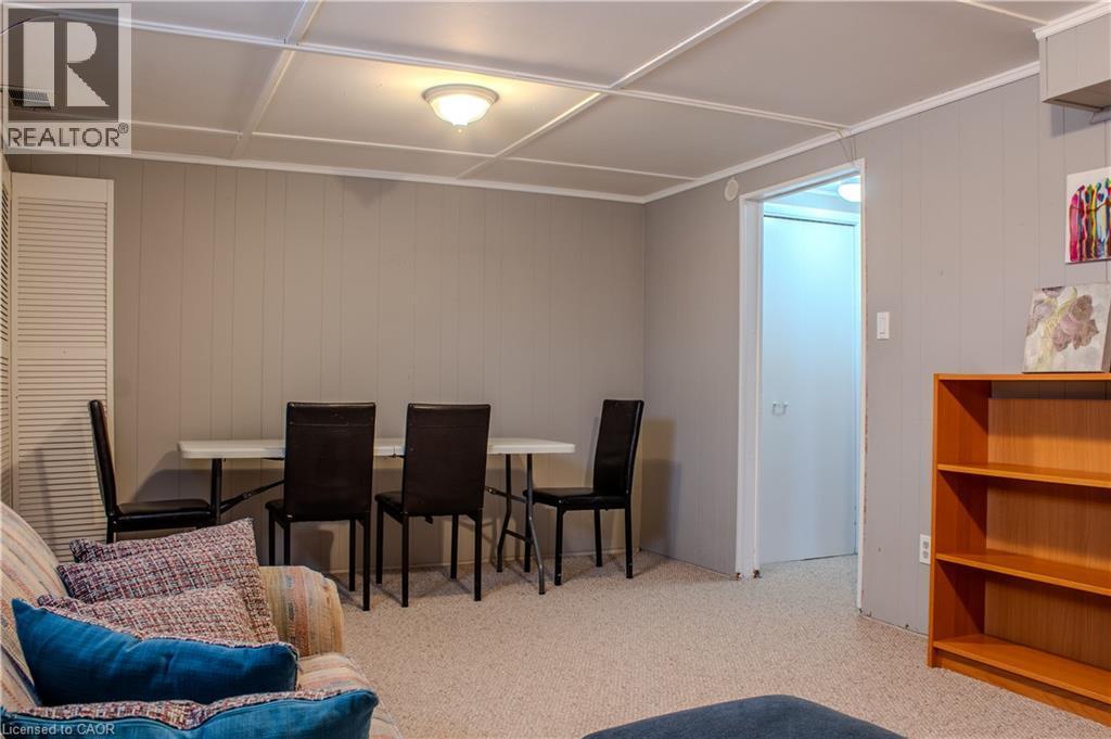 Bright and ample basement dining space. - 48 Riverdale Drive Unit# 2, Hamilton, ON - Indoor