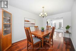 Seamless flow from Living Room and Kitchen -