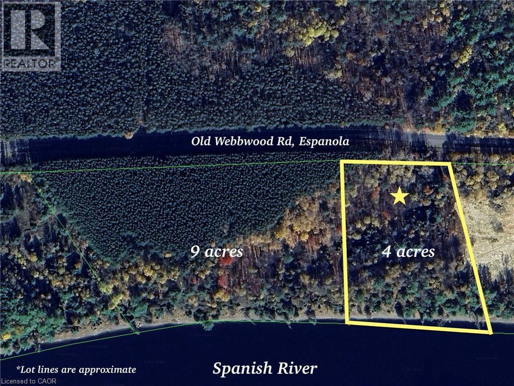 N/A Old Webbwood Road, Espanola, ON