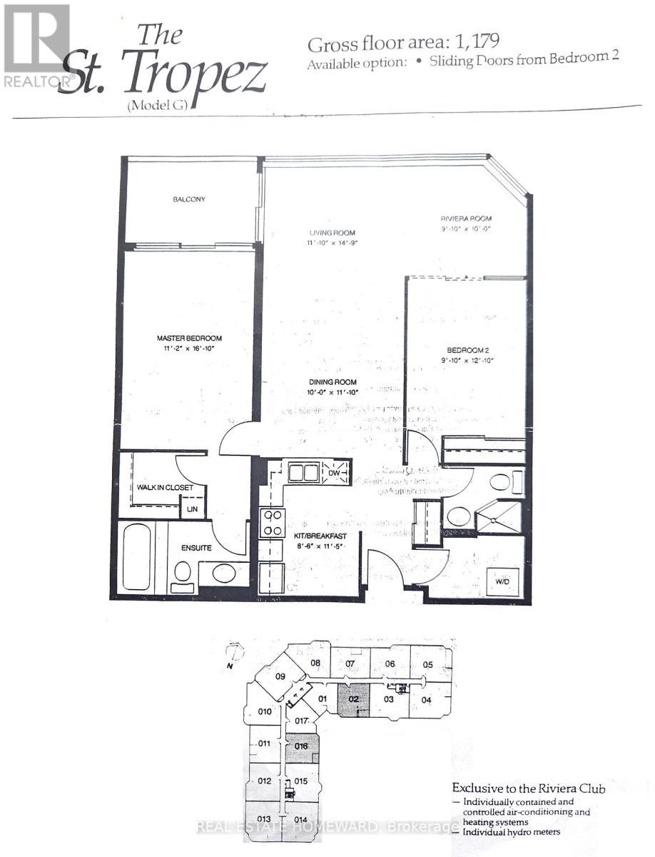 Builder's Floorplan - 1116 - 4725 Sheppard Avenue E, Toronto, ON - Other