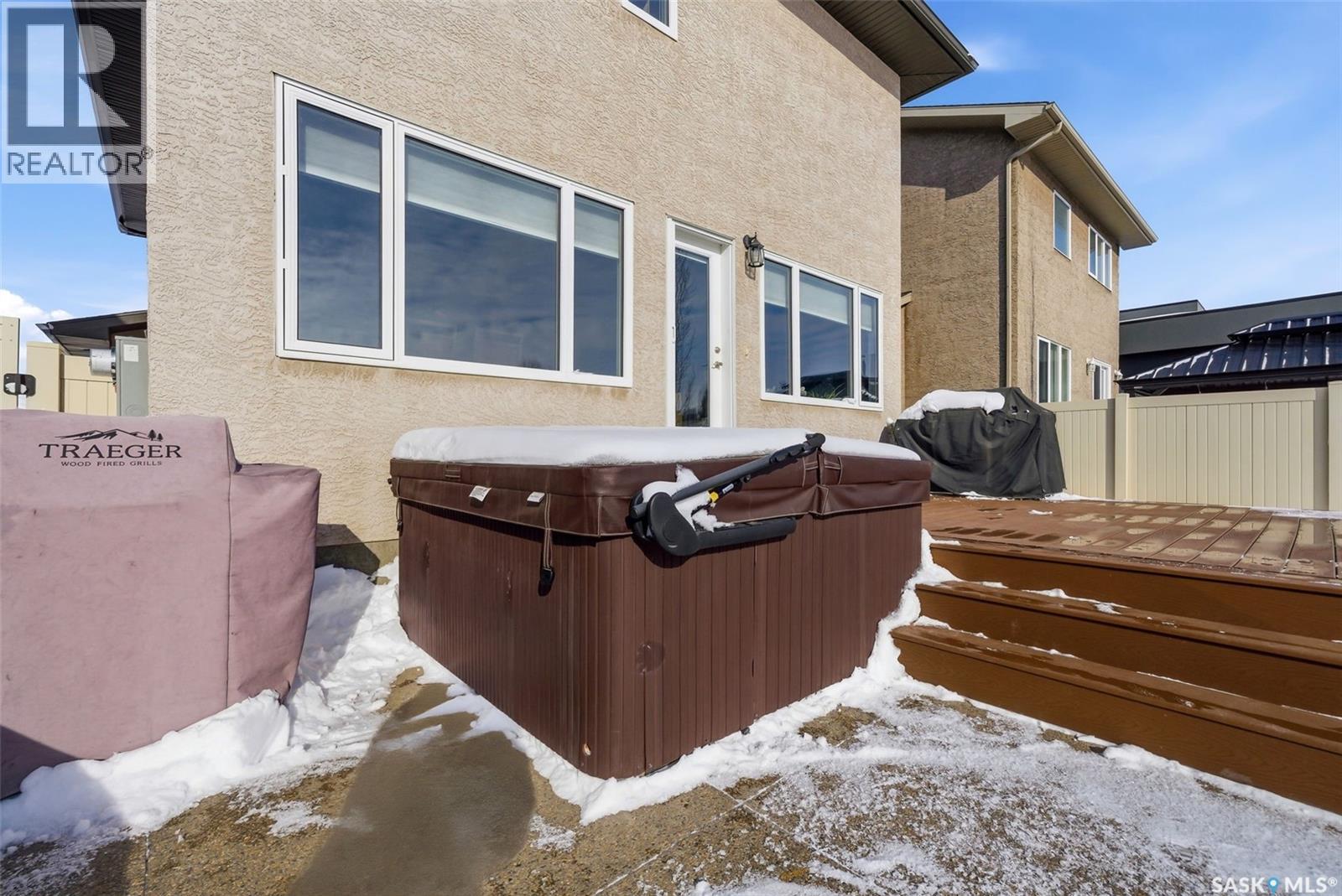 5221 Watson Way, Regina, SK - Outdoor With Deck Patio Veranda With Exterior