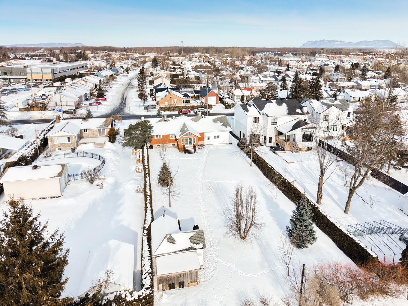 Photo aérienne - 301 Ch. De Marieville, Richelieu, QC - Outdoor With View
