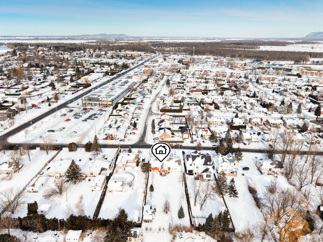 Photo aérienne - 301 Ch. De Marieville, Richelieu, QC - Outdoor With View