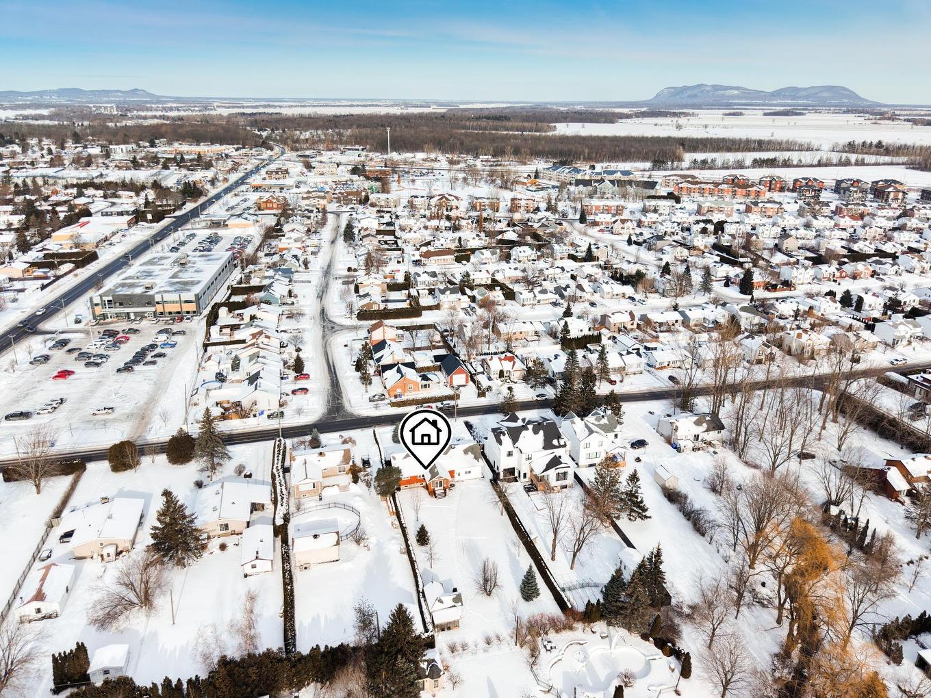 Photo aérienne - 301 Ch. De Marieville, Richelieu, QC - Outdoor With View