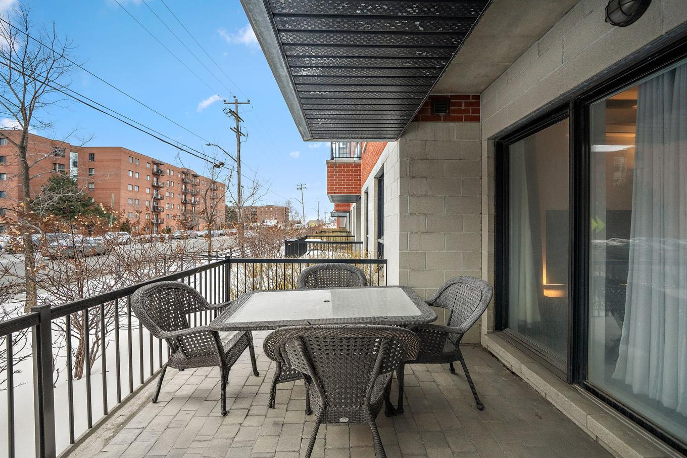 Balcony - 113-4700 Boul. Henri-Bourassa O., Montréal (Saint-Laurent), QC - Outdoor With Exterior
