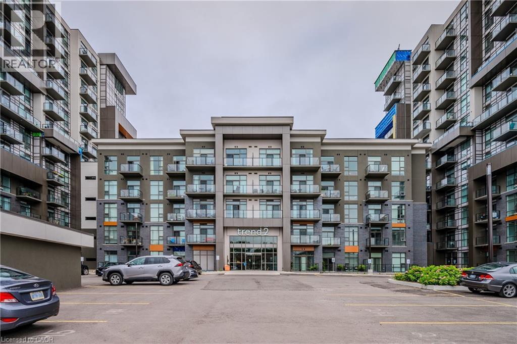 460 Dundas Street Unit# 1212, Waterdown, ON - Outdoor With Balcony With Facade