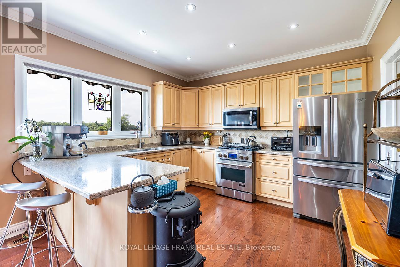202 Southcrest Drive, Kawartha Lakes (Mariposa), ON - Indoor Photo Showing Kitchen With Double Sink