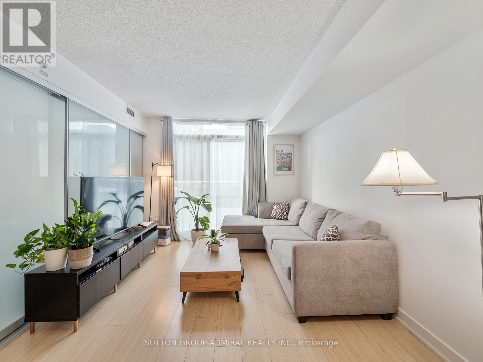 315 - 75 Queens Wharf Road, Toronto, ON - Indoor Photo Showing Living Room
