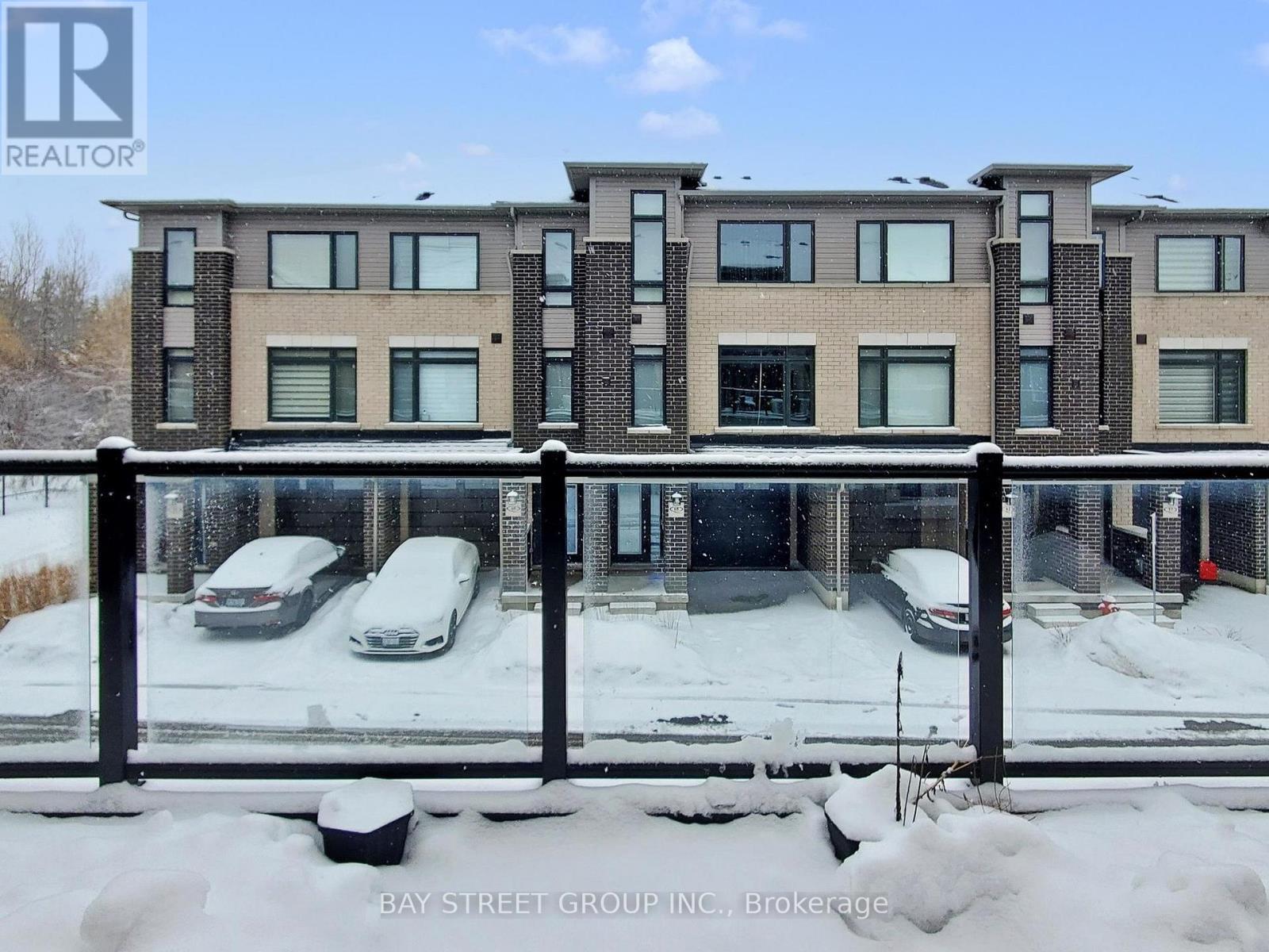 64 Emmas Way, Whitby, ON - Outdoor With Balcony With Facade
