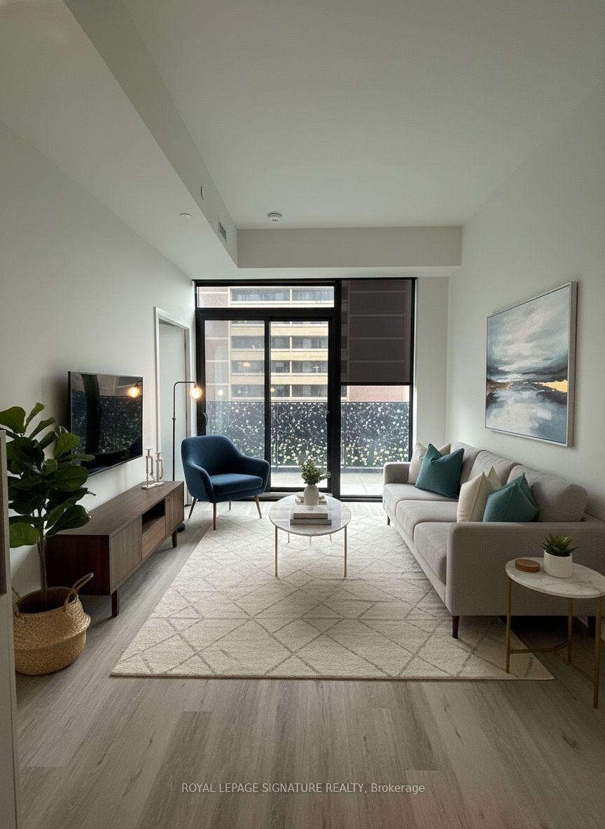 1001-55 Charles Street E, Toronto, ON - Indoor Photo Showing Living Room